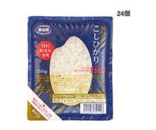 新潟県産特別栽培米こしひかりパックご飯 ２４個