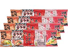 【お香典返し】全日本味くらべラーメン２０食セット（札幌・喜多方・東京・尾道・博多）